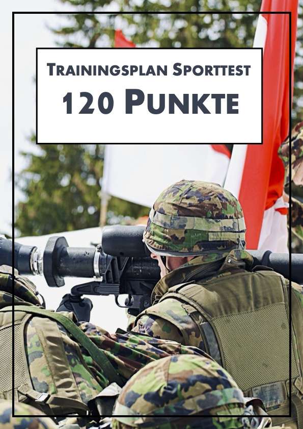 militär sporttest trainingsplan 120